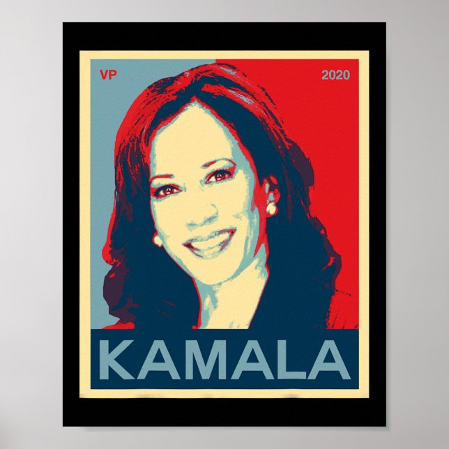Kamala Harris für Vizepräsident 2020 Poster (Vorne)