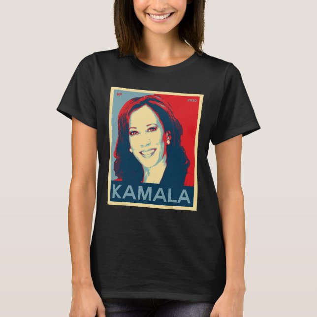 Kamala Harris für Vizepräsident 2020 T-Shirt (Vorderseite)