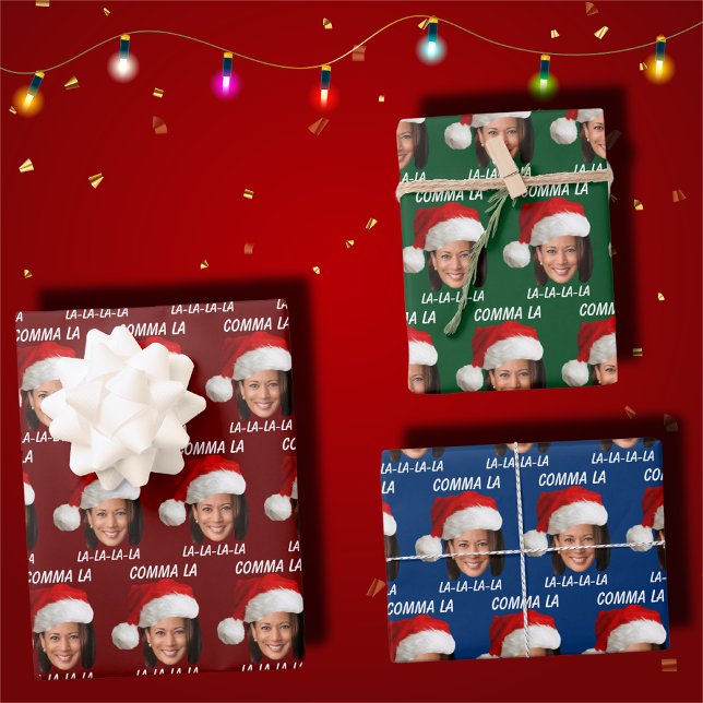 Kamala Harris Geschenkpapier Set (Von Creator hochgeladen)