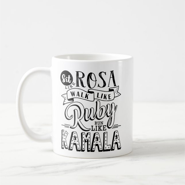 Kamala Harris Girl Power Tasse (Links)