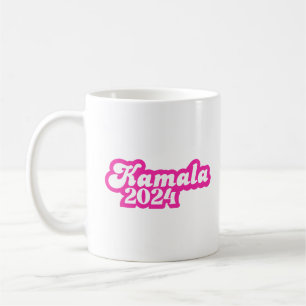 Kamala Harris Girly Pink Logo 2024 Kaffeetasse