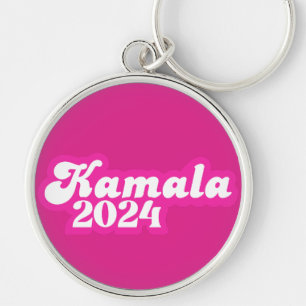 Kamala Harris Girly Pink Logo 2024 Schlüsselanhänger