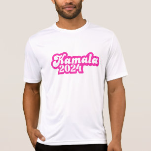 Kamala Harris Girly Pink Logo 2024 T-Shirt
