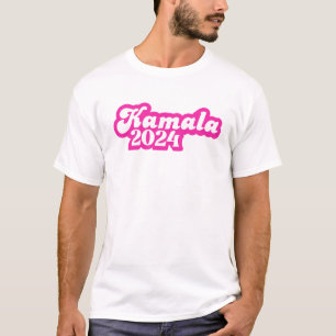 Kamala Harris Girly Pink Logo 2024 T-Shirt