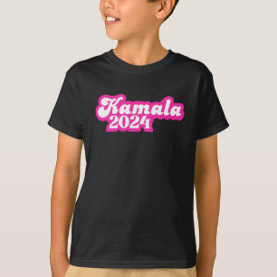 Kamala Harris Girly Pink Logo 2024 T-Shirt