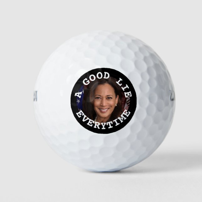 Kamala Harris Good Lie Golfball (Vorderseite)