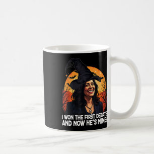 Kamala Harris Halloween gewann die erste Debatte i Kaffeetasse