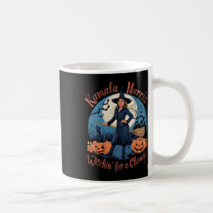 Kamala Harris Halloween Hexenkitze 2024 Wahl Kaffeetasse