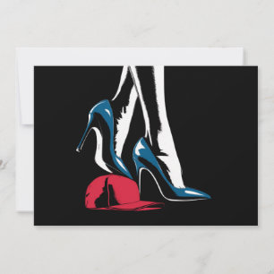 Kamala Harris Heels treten auf Maga Hat Einladung