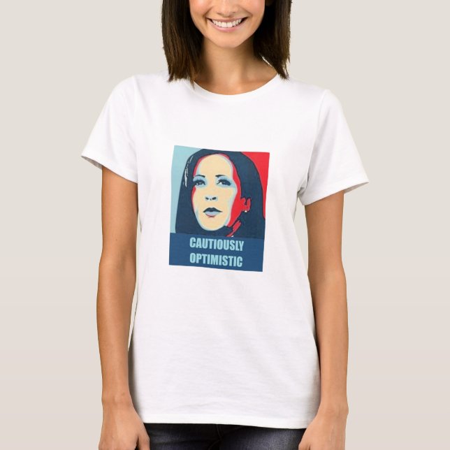 Kamala Harris - Hoffnung ist Dope T-Shirt (Vorderseite)