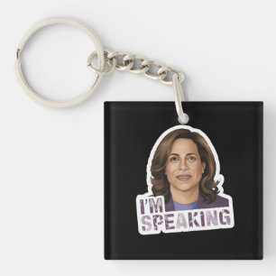 Kamala Harris I Speak, Zitat zur historischen Deba Schlüsselanhänger