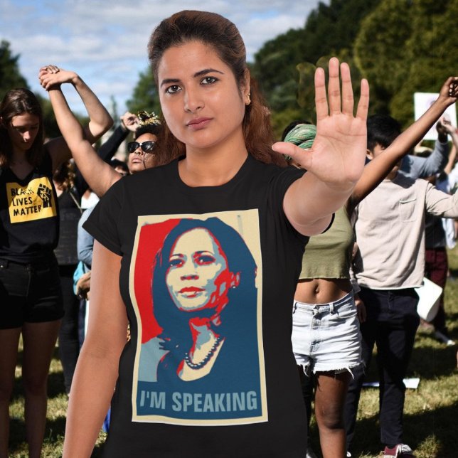 Kamala Harris I SPRECHE T - Shirt (Von Creator hochgeladen)