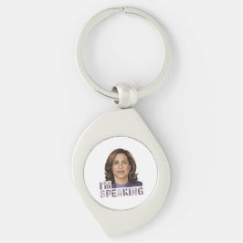 Kamala Harris, ich spreche hoffnungsvoll Zitat Schlüsselanhänger