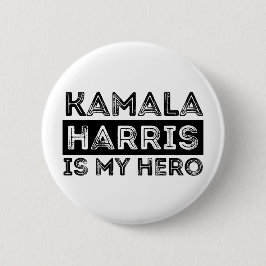 Kamala Harris ist mein Held - Präsident 2024 Button