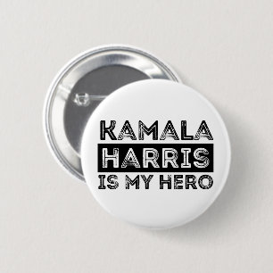 Kamala Harris ist mein Held - Präsident 2024 Button
