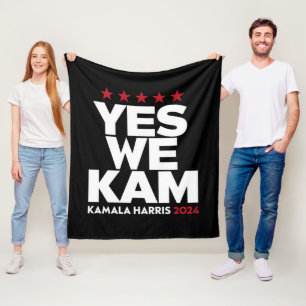 Kamala Harris Ja, wir schaffen es, US-Präsidentin Fleecedecke