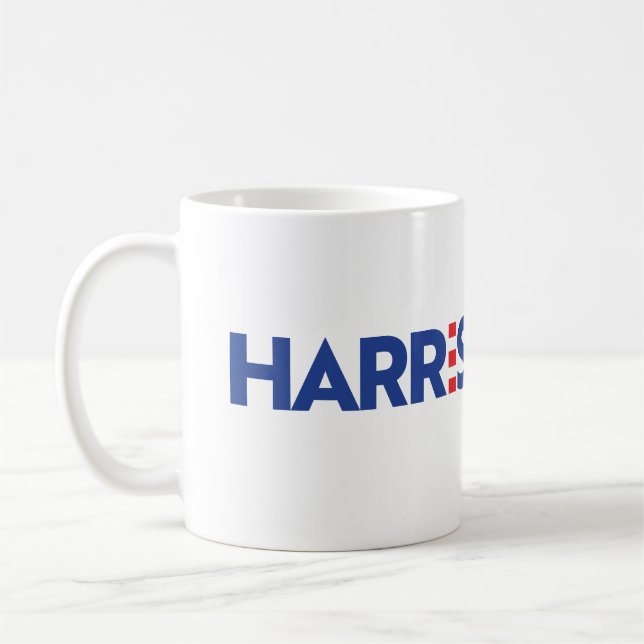 Kamala Harris Kaffeetasse (Links)