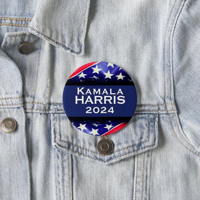 Kamala HARRIS-Kampagne 2024 Button (Beispiel)