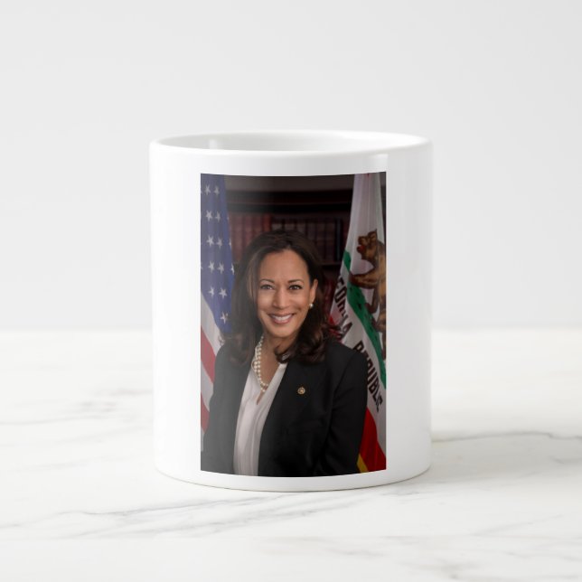 Kamala Harris Kandidat für das Amt des Präsidenten Jumbo-Tasse (Vorderseite)