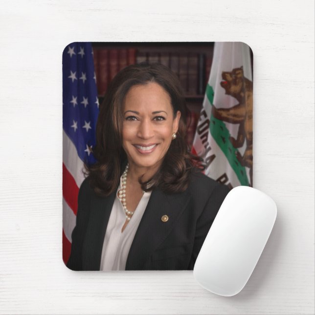 Kamala Harris Kandidat für das Amt des Präsidenten Mousepad (Mit Mouse)