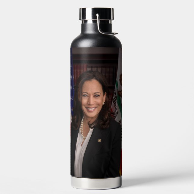 Kamala Harris Kandidat für das Amt des Präsidenten Trinkflasche (links)