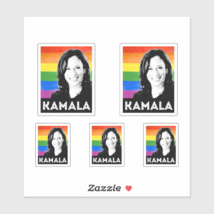 Kamala Harris LGBT Pride Aufkleber