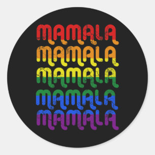 Kamala Harris Lgbtq Gay Pride Joe Biden 2020 Runder Aufkleber