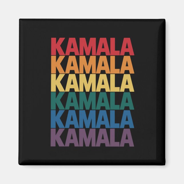 Kamala Harris LGBTQ Gay Pride Lesbian Fun Gift Magnet (Vorne)