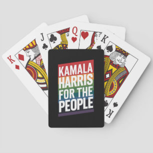 Kamala Harris LGBTQ Gay Pride Lesbian Funny Gift Spielkarten