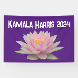 Kamala Harris Lotus 2024 Banner