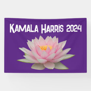 Kamala Harris Lotus 2024 Banner