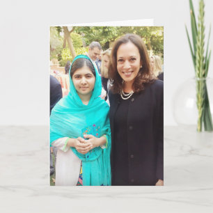Kamala Harris & Malala Yousafzai Karte