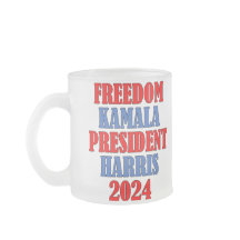 Kamala Harris Mattierte Tasse 2024