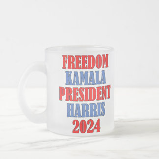Kamala Harris Mattierte Tasse 2024