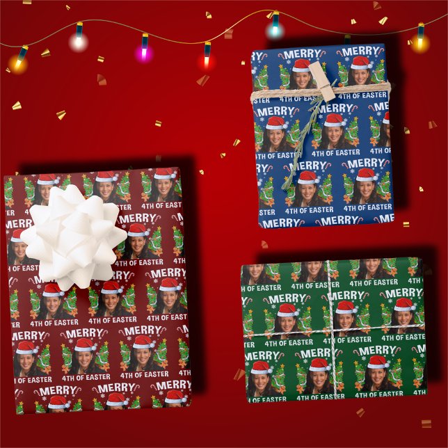 Kamala Harris Merry 4. Osterfeier Geschenkpapier Set (Von Creator hochgeladen)