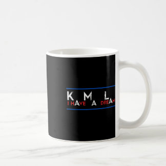 Kamala Harris Mlk Kml Ich habe einen Traumwähler Kaffeetasse