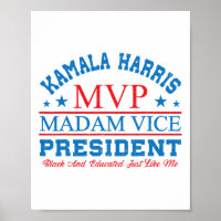 Kamala Harris Mvp Vizepräsidentin Black and E