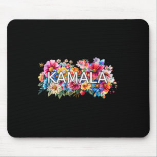 Kamala Harris Niedlich Floral Weibliche Blume Elec Mousepad