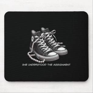 Kamala Harris Niedliche Schuhe Sie verstanden die Mousepad