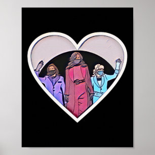 Kamala Harris Obama Biden - Fraueneröffnung Poster