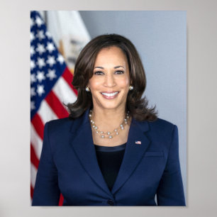 Kamala Harris Offiziell Portrait Poster