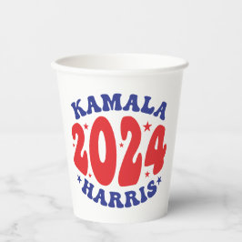 Kamala Harris Pappbecher