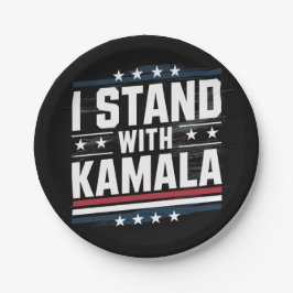 Kamala Harris Pappteller