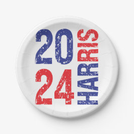 Kamala Harris Pappteller