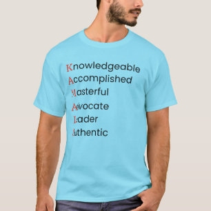 Kamala Harris Politische Typografie T-Shirt