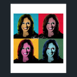 KAMALA HARRIS Pop Art Poster<br><div class="desc">PolitiClothes.com - Die Trendigste politische Bekleidung im Internet Einzigartigkeit bei Wahlen und politischem Gear inklusive: Politische T - Shirt, politische Autoaufkleber, politische Knöpfe, politische Button, politische Karten, politische Tasse, politische Plakate, politische Zeichen und mehr! ONLINE-EINKAUFSGESCHÄFT: http://www.Politiclothes.com Auf Facebook: http://www.facebook.com/politiclothes Im Twitter: http://www.twitter.com/politiclothes auf Instagram: http://www.instagram.com/politiclothes</div>