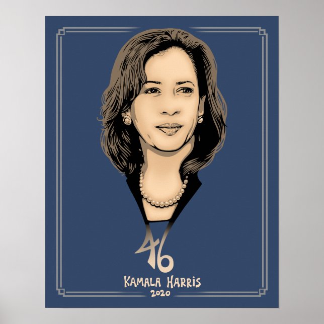 Kamala Harris Poster (Vorne)