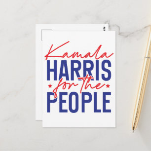Kamala Harris Postkarte