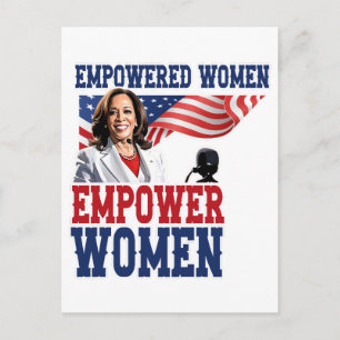 Kamala Harris Postkarte