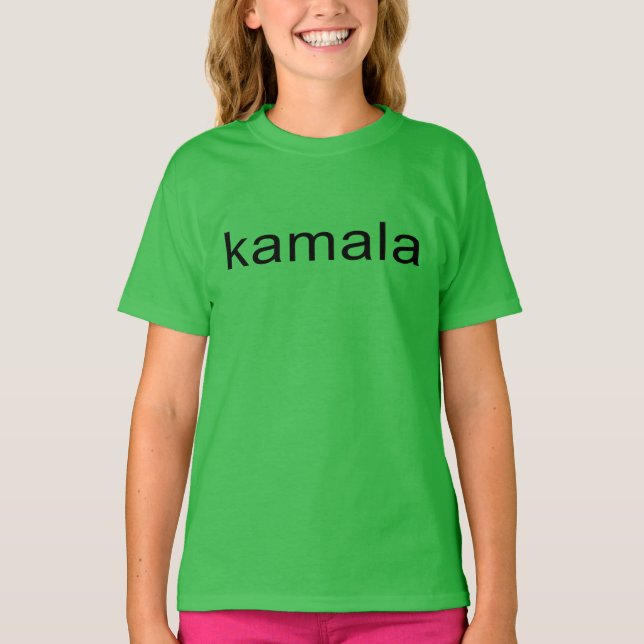 Kamala Harris Präsident 2024 grün T-Shirt (Vorderseite)